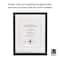 Umbra Black Document 14" x 11" Rectangular Frame